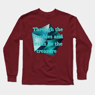 Blue gem Long Sleeve T-Shirt